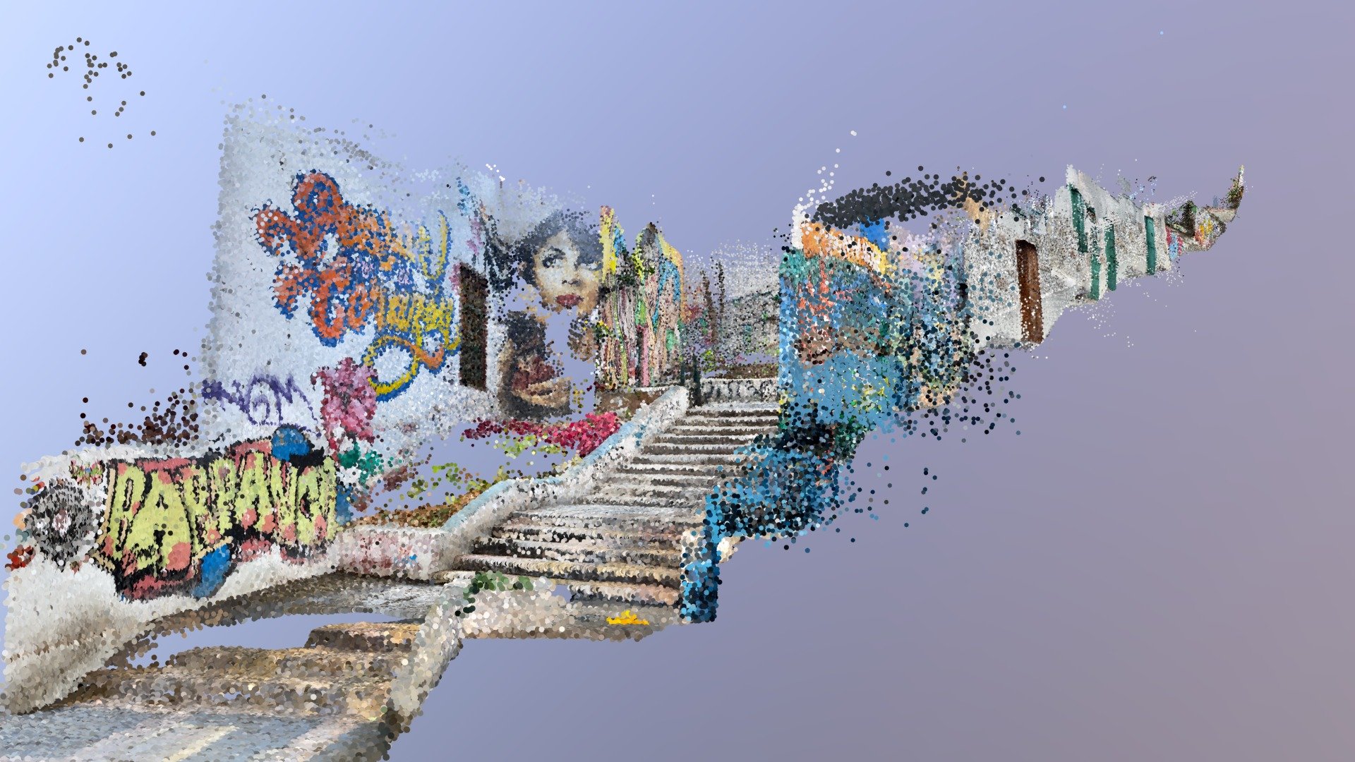 Day 31: Oroya Passage Mural