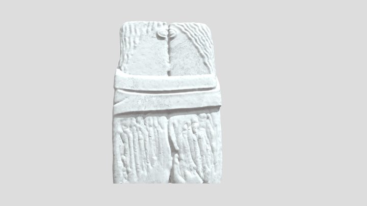 brancusi the kiss 3D Model