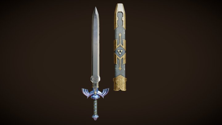 Master Sword 3D Model