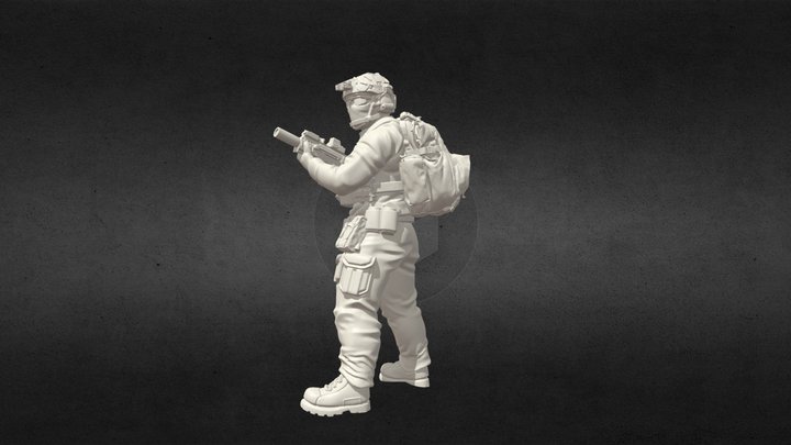 MODERN US OPERATIVE 3D Model