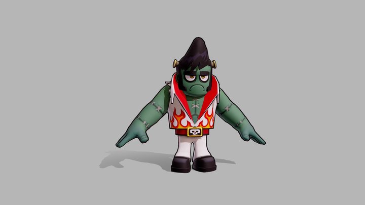 frank 3D Model