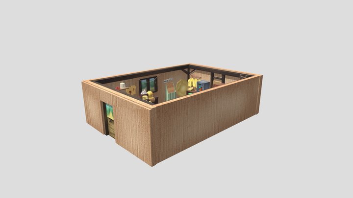 Tienda Gravity Falls (Escena 2) 3D Model