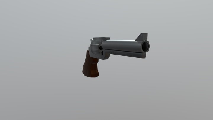 Revolver 3D Model