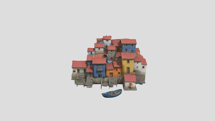 Seaside Harmony 3D Model