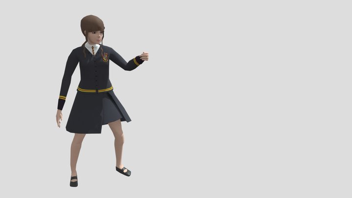 Hermoine (2) 3D Model