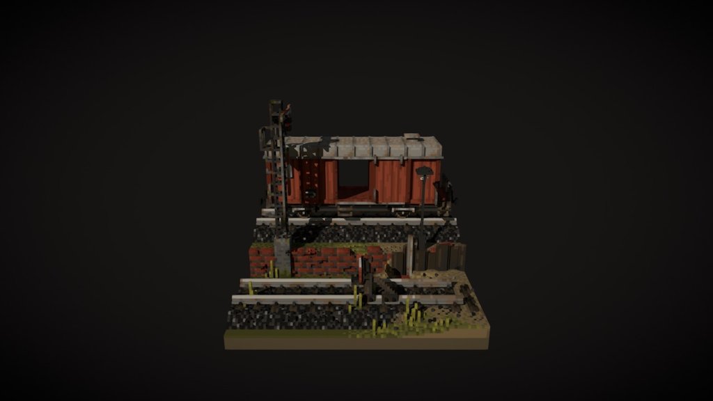 Abandoned Train Wagon