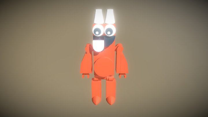 Banban got lego'd 3D Model