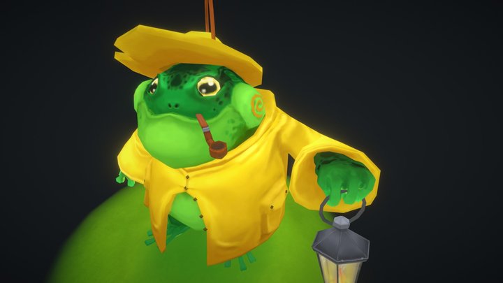 Frogert 3D Model