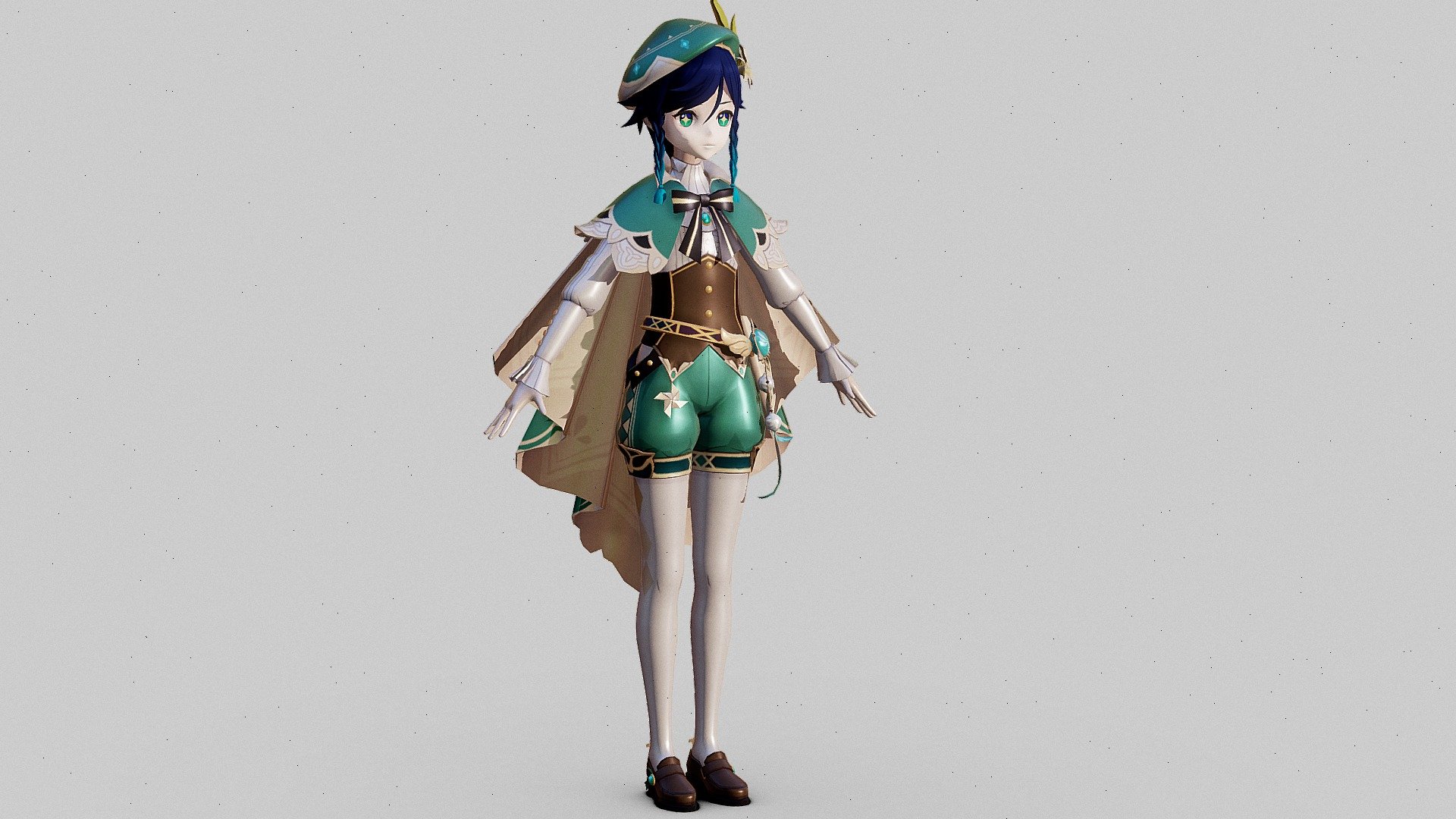 Venti - Download Free 3D model by 雨宮レン (@oscar3dmodel) [c0f7ad7 ...