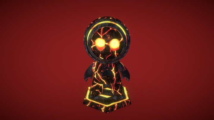 Meet Mat lava 3D Model