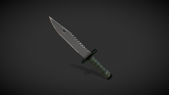 ☆ Bayonet | ☆ 3D Model