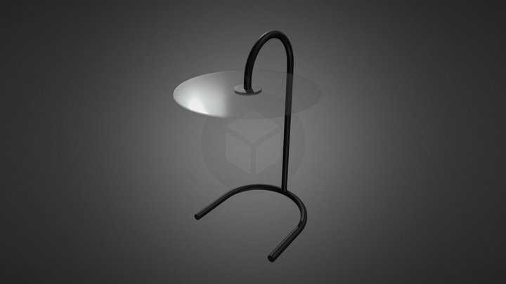 Glass Table 3D Model