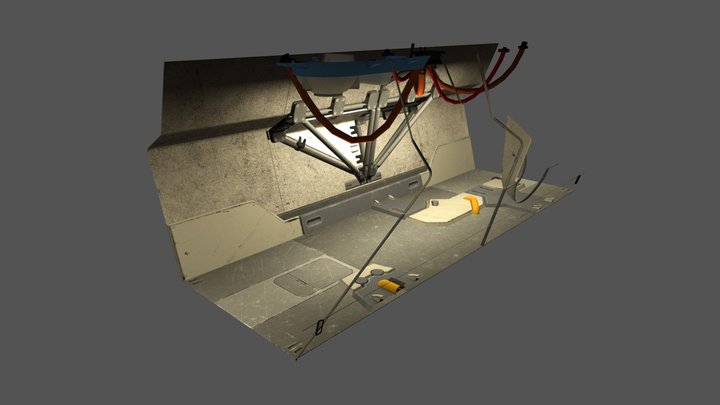 Sketfab Corridor Example 03 3D Model