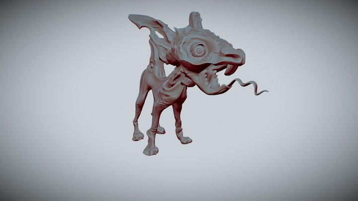 Strange Beast 3D Model