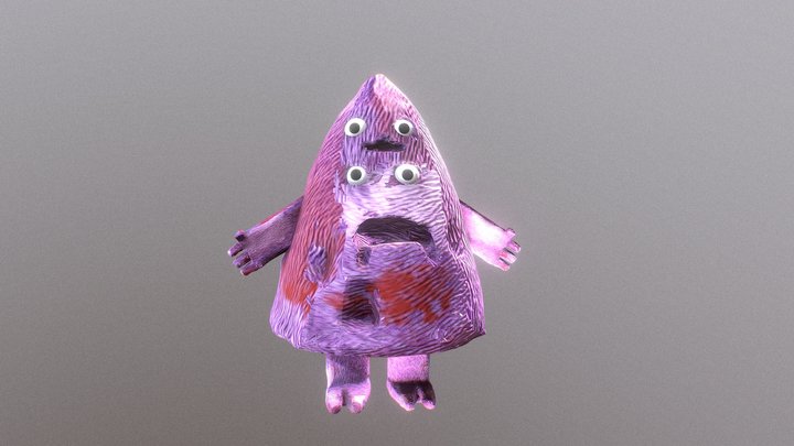 grimace 3D Model