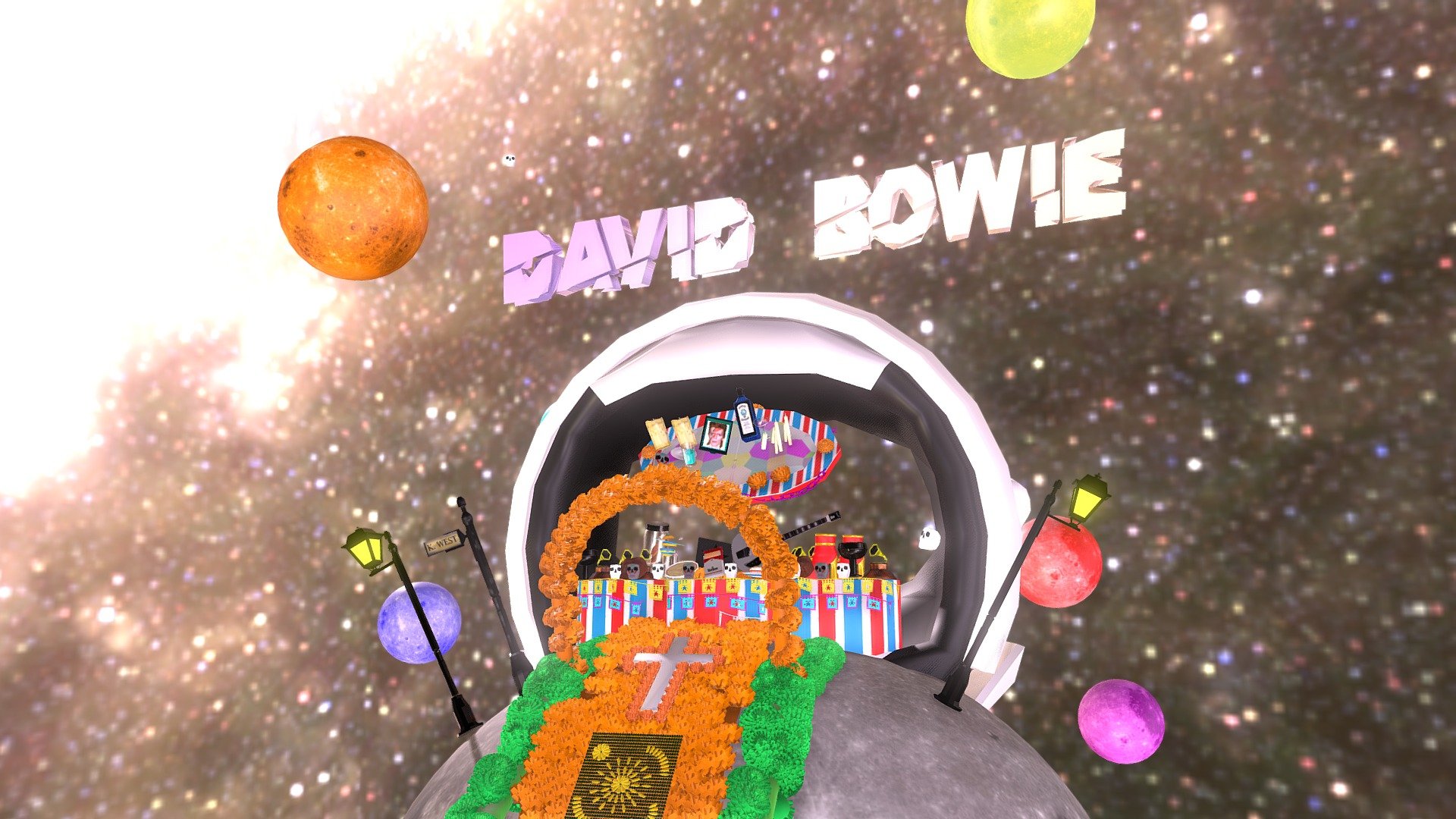 Altar David Bowie