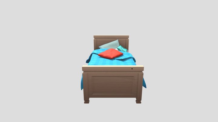 Bed_01 3D Model