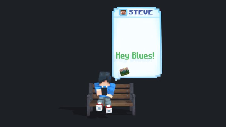 Texting with Steve 3D Model