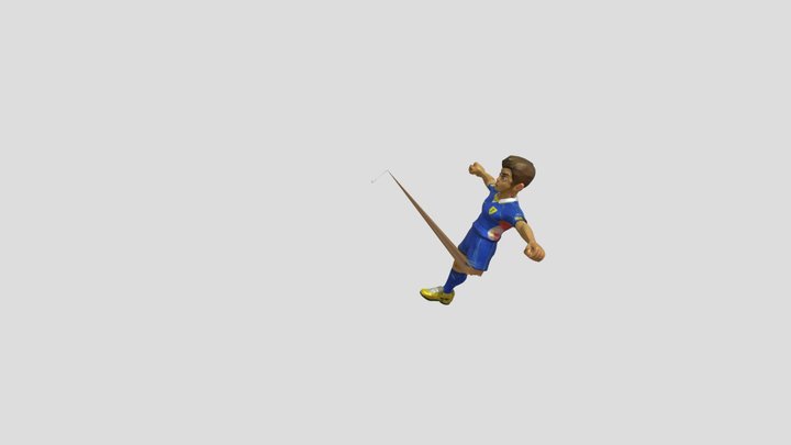JOGADOR 10 3D Model