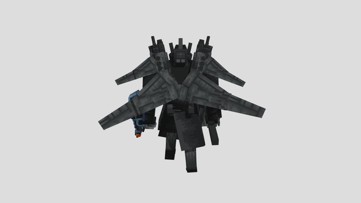 Upgraded Titan Cameraman 3D Model