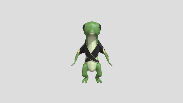 Stellaris Gecko 3D Model