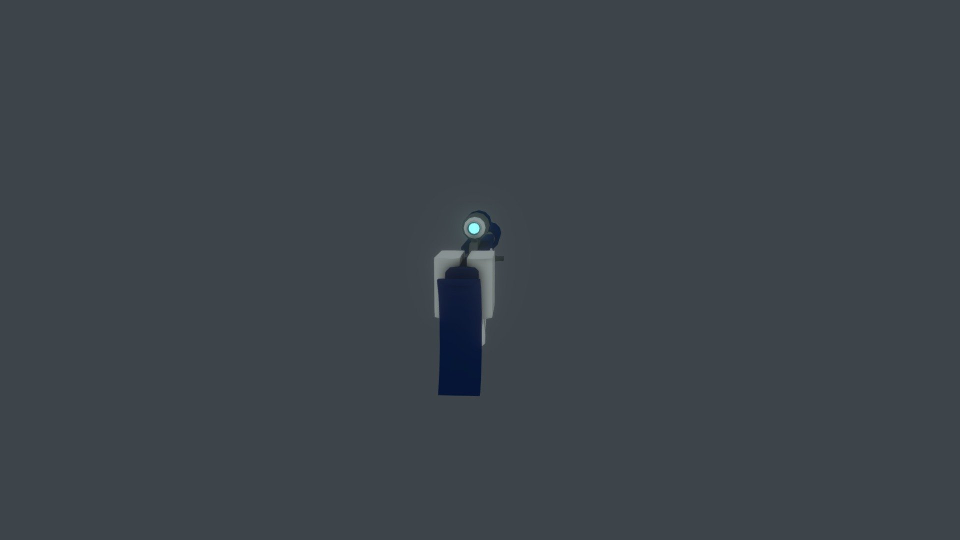Low poly Stylized Sci- Fi Sniper
