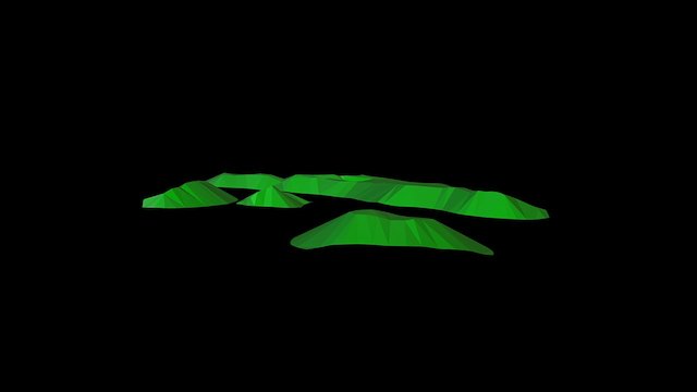 Lannex Steelpoort 2016 Stockpiles (Samancor) 3D Model