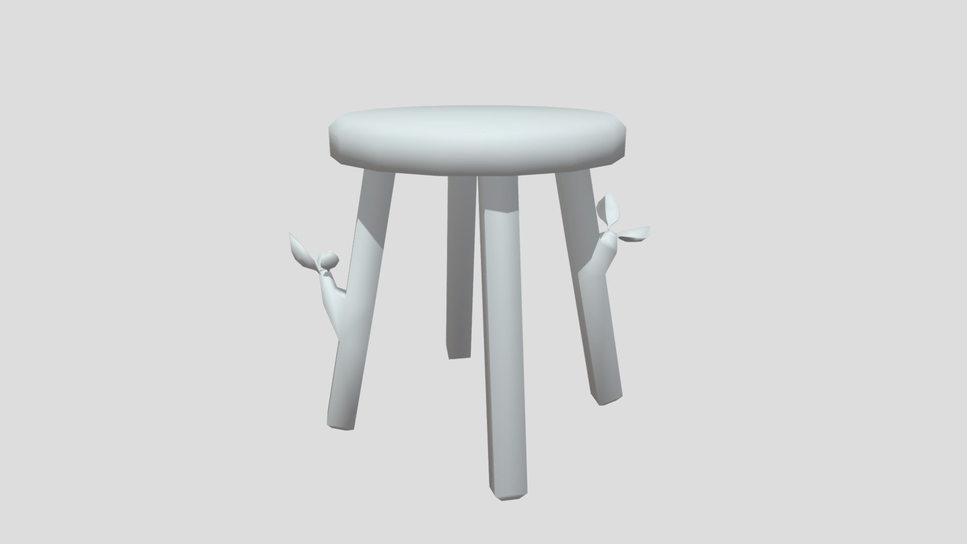 Wooden Stool - 3D model by insightcreative [c0fe0cc] - Sketchfab