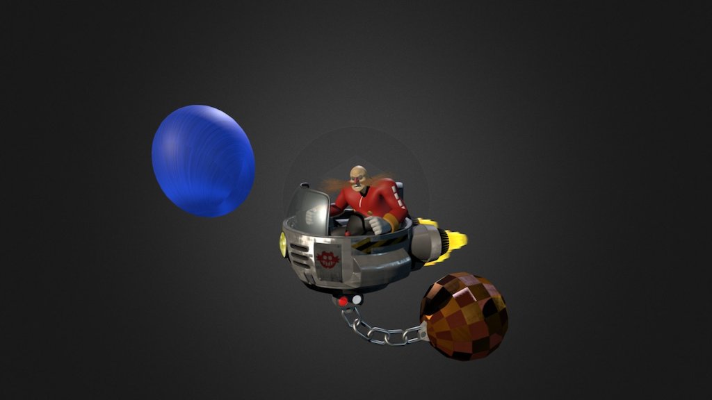 Starved Eggman - Download Free 3D model by BlueChaosRing [eeaea03] -  Sketchfab