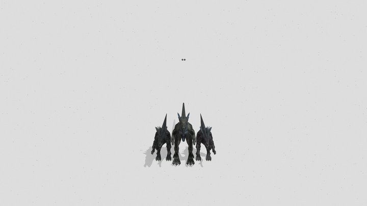 Zilla 3D Model