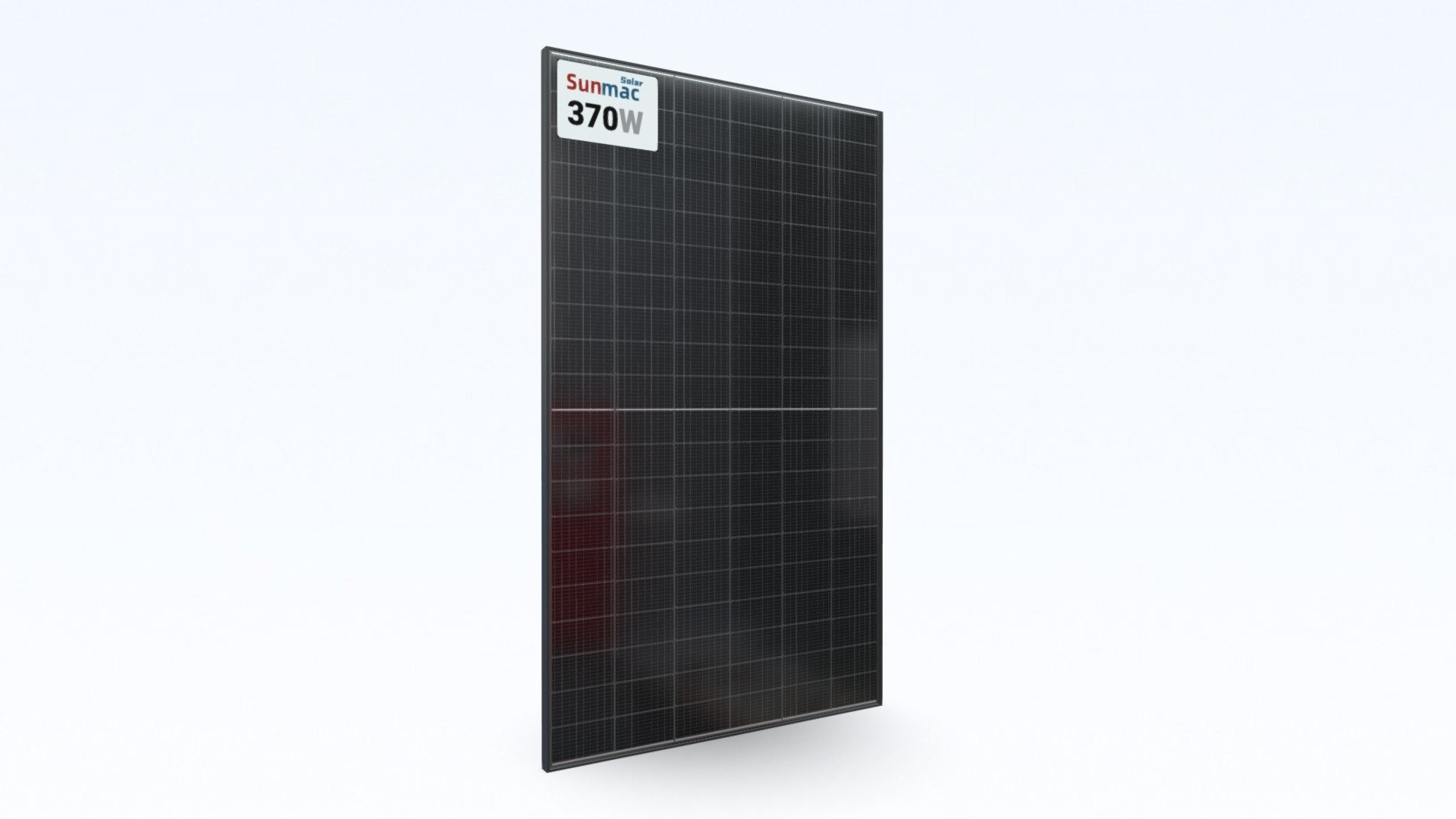 Sunmac Solar 370W Solar Panel 120 Cell All-Black SM370-M660NH-BB