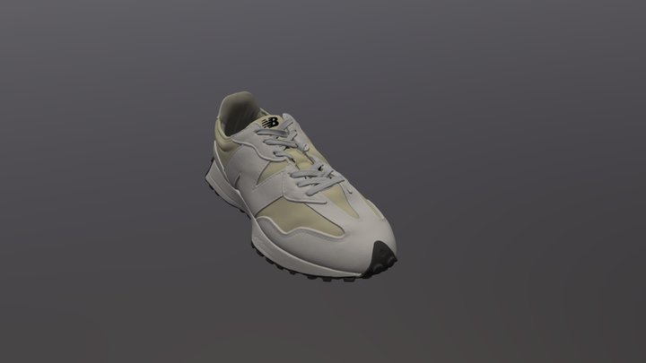 New Balance 327 Trainer 3D Model