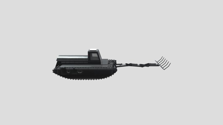 Black Botsman 3D Model