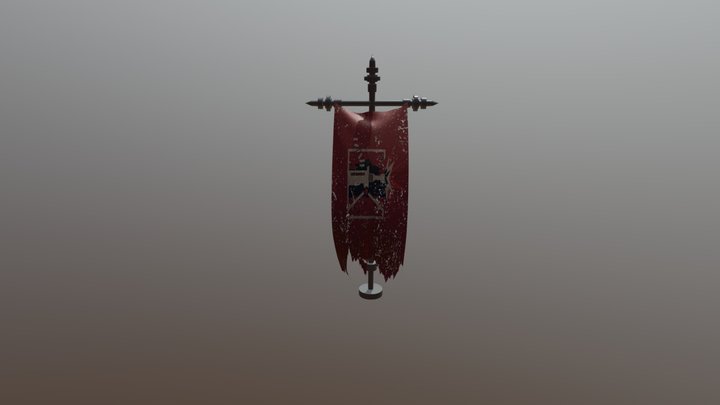 Tachanka Flag 3D Model