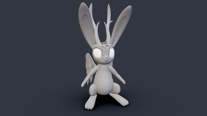 Wolpertinger - Progressive Challenge Part 1 – Free 3D Model STL