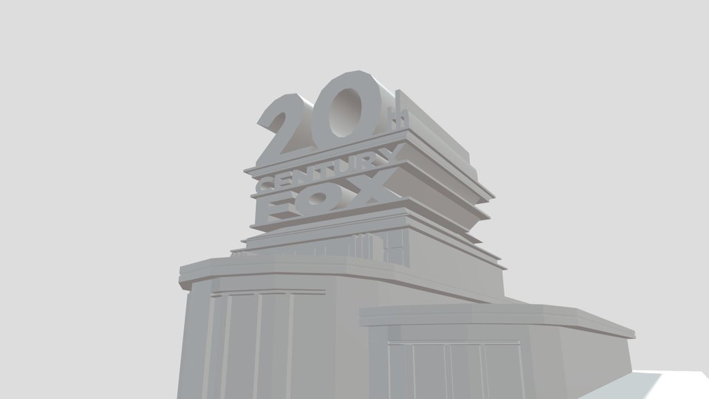 20th century fox history (made in sketchup) 