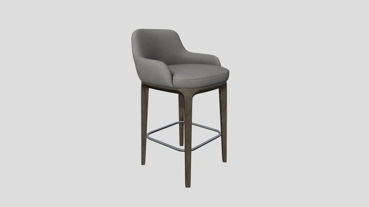 Bar stool Tailor 3D Model