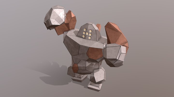 Regirock 3D Model