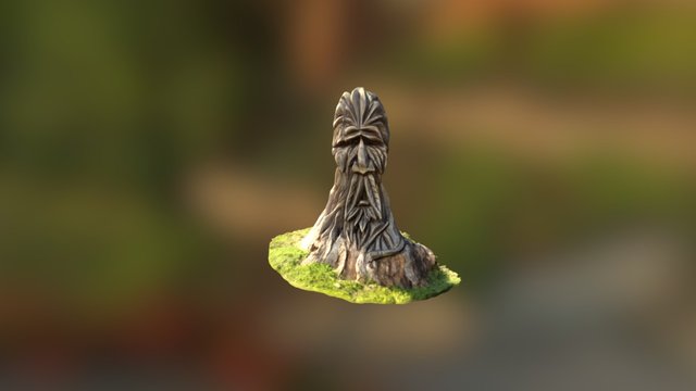The Green Man - Druid Hill Park 3D Model