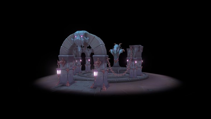 Shrine of Elder Knowledge 3D Model
