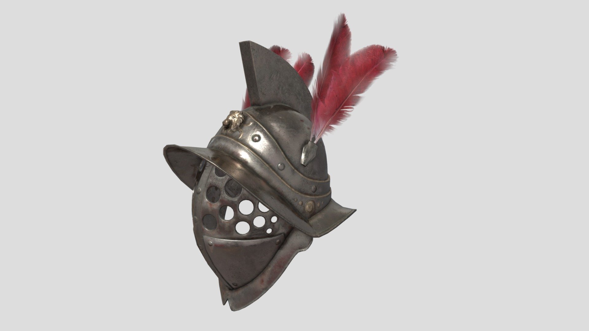 Gladiators Helmet - Buy Royalty Free 3D model by luxe3dworld [c1060df ...