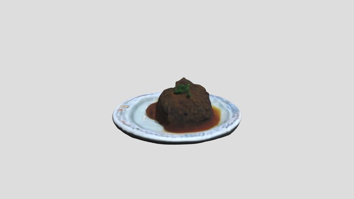 rendang daging 3D Model