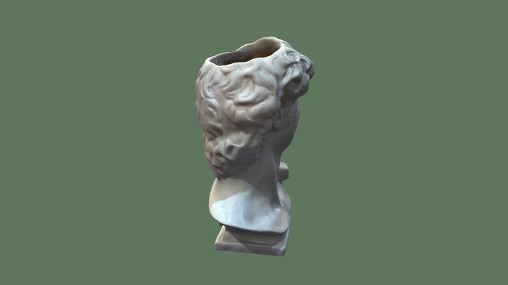 Bust Statue 3D Model