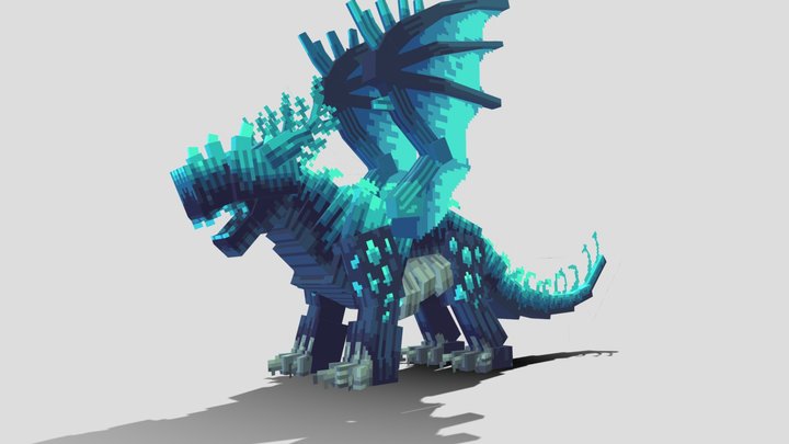 Warden Dragon 3D Model