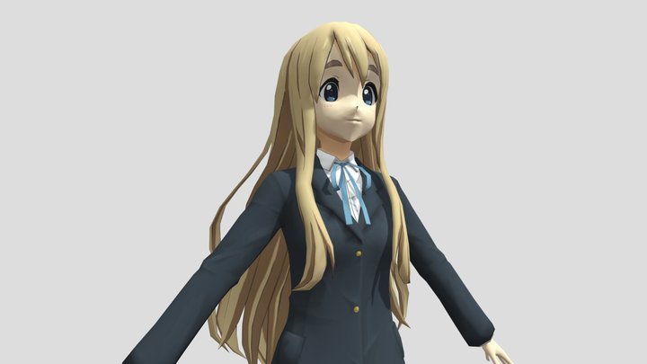 Kotobuki_tsumugi___fbx 3D Model