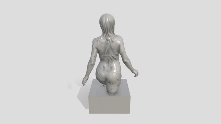 женщина 3 3D Model