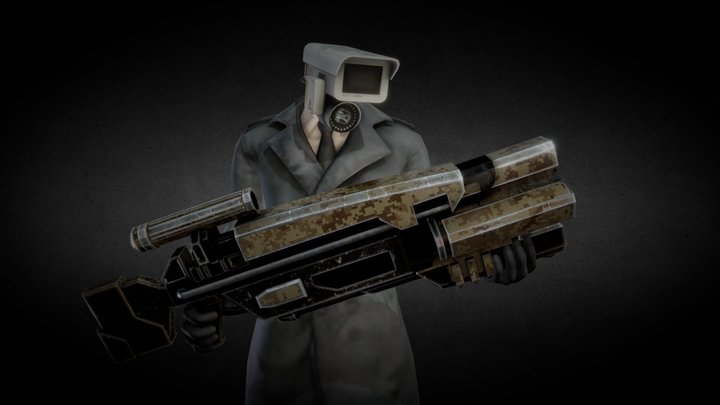 cameraman with the X-18 (MonsterUp) – Modello 3D gratuito STL