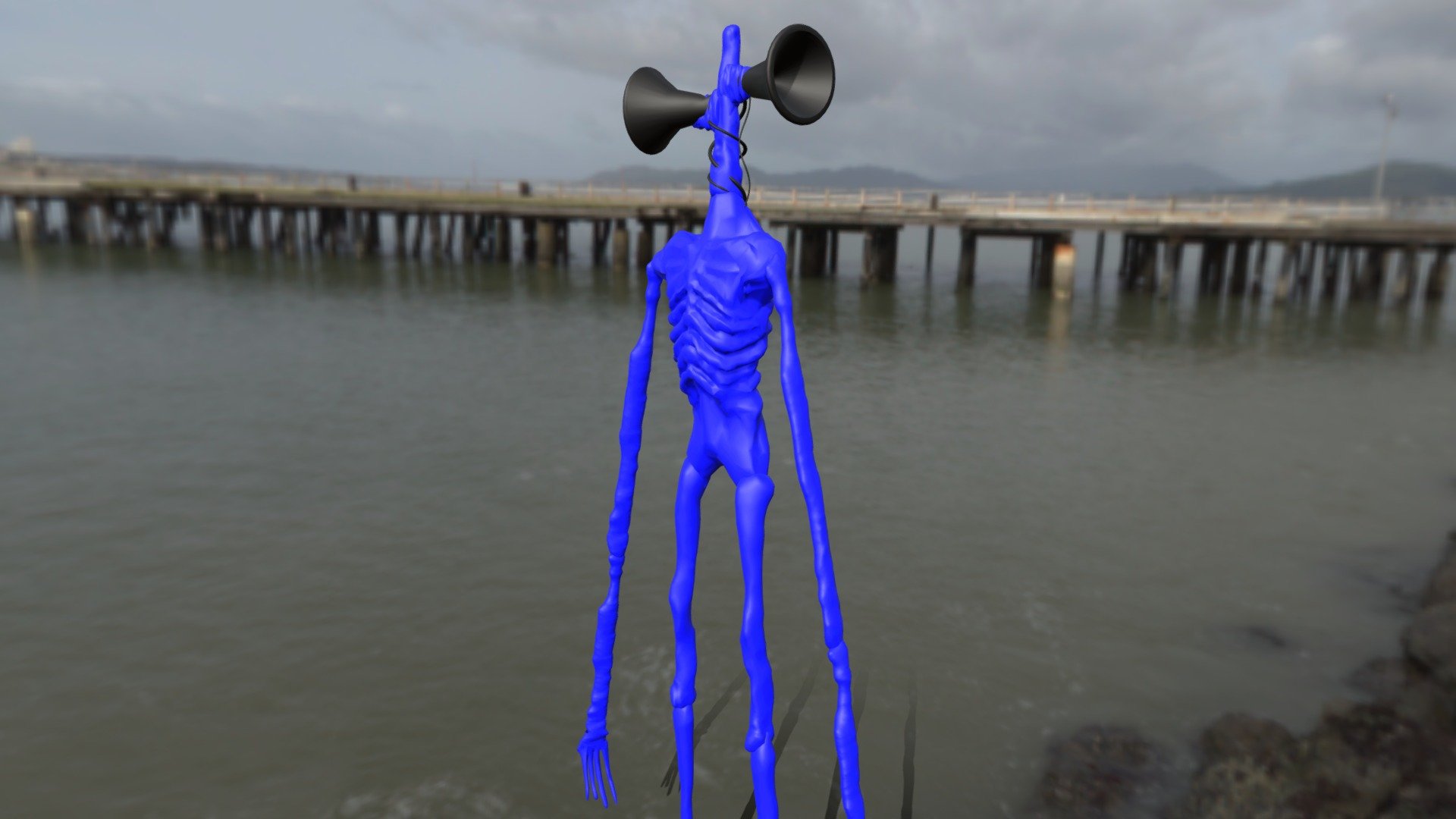 Cult Of The Cryptids Ice Siren Head - Download Free 3D model by Edward ...