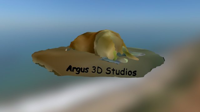 Sandy Statue by Argus 3D Studios 3D Model