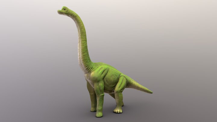 Brachiosaurus figure 3D Model